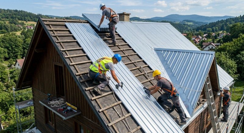 Aluminum Roof Installation in Naperville, IL